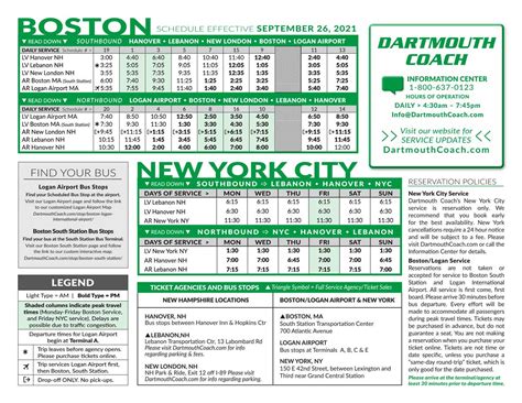 dartmouth coach timetable.